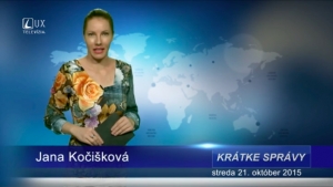 Krátke správy (21.10.2015)