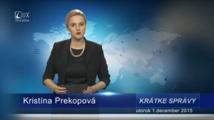 Krátke správy (1.12.2015)