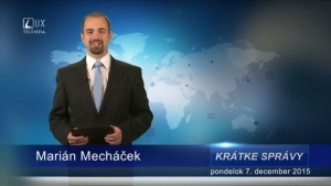 Krátke správy (7.12.2015)