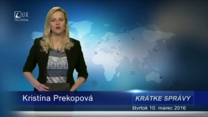 Krátke správy (10.03.2016)