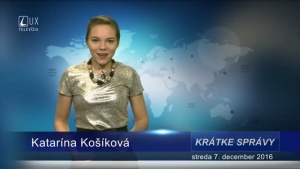 KRÁTKE SPRÁVY (07.12.2016)