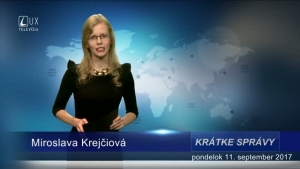 KRÁTKE SPRÁVY (11.09.2017)