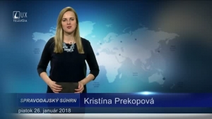 SPRAVODAJSKÝ SÚHRN (26.1.2018)