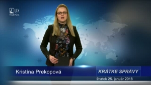 KRÁTKE SPRÁVY (25.01.2018)