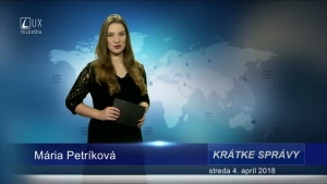 KRÁTKE SPRÁVY (4.4.2018)