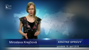 KRÁTKE SPRÁVY (16.4.2018)