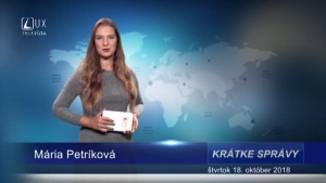 KRÁTKE SPRÁVY (18.10.2018)