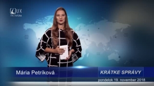 KRÁTKE SPRÁVY (19.11.2018)