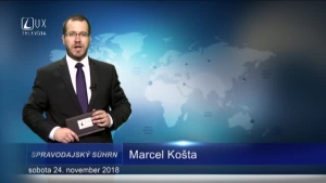 SPRAVODAJSKÝ SÚHRN (24.11.2018)