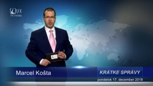 KRÁTKE SPRÁVY (17.12.2018)