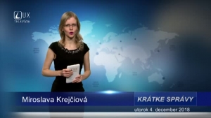 KRÁTKE SPRÁVY (4.12.2018)