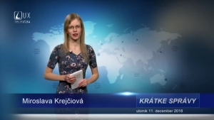 KRÁTKE SPRÁVY (11.12.2018)