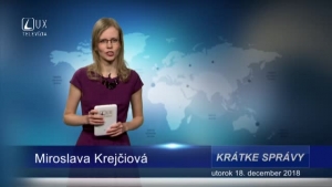 KRÁTKE SPRÁVY (18.12.2018)