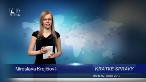 KRÁTKE SPRÁVY (2.1.2019)