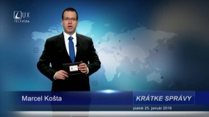 KRÁTKE SPRÁVY (25.1.2019)