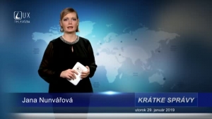 KRÁTKE SPRÁVY (29.1.2019)