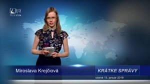 KRÁTKE SPRÁVY (15.1.2019)