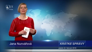 KRÁTKE SPRÁVY (22.2.2019)