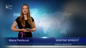 KRÁTKE SPRÁVY (20.2.2019)