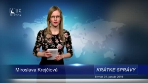 KRÁTKE SPRÁVY (31.1.2019)