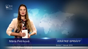 KRÁTKE SPRÁVY (7.2.2019)