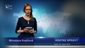 KRÁTKE SPRÁVY (19.3.2019)