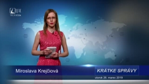 KRÁTKE SPRÁVY (26.3.2019)