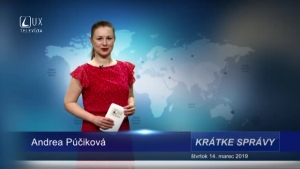 KRÁTKE SPRÁVY (14.3.2019)