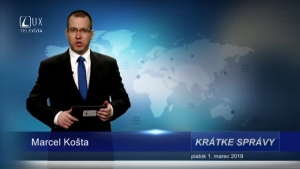 KRÁTKE SPRÁVY (1.3.2019)