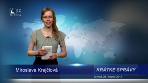 KRÁTKE SPRÁVY (28.3.2019)