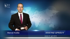 KRÁTKE SPRÁVY (24.4.2019)