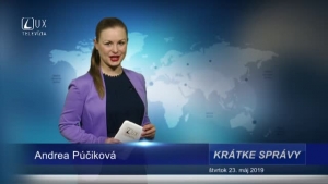 KRÁTKE SPRÁVY (23.5.2019)