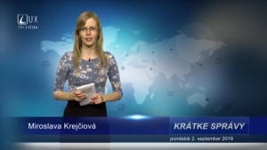 KRÁTKE SPRÁVY (2.9.2019)