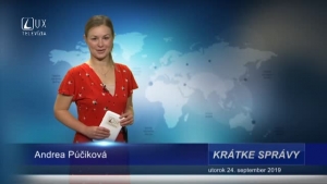 KRÁTKE SPRÁVY (24.9.2019)