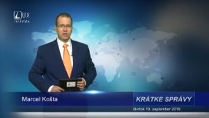 KRÁTKE SPRÁVY (19.9.2019)