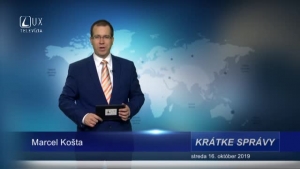 KRÁTKE SPRÁVY (16.10.2019 )