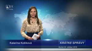 KRÁTKE SPRÁVY (24.10.2019)