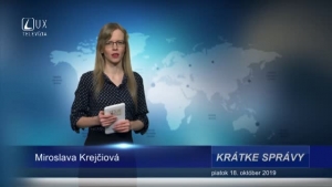 KRÁTKE SPRÁVY (18.10.2019)