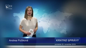 KRÁTKE SPRÁVY (25.11.2019)