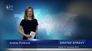 KRÁTKE SPRÁVY (19.11.2019)