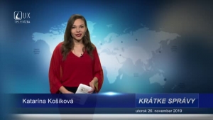 KRÁTKE SPRÁVY (26.11.2019)