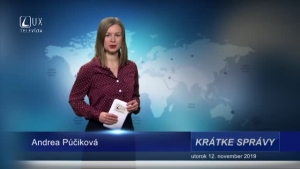 KRÁTKE SPRÁVY (12.11.2019)