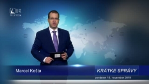 KRÁTKE SPRÁVY (18.11.2019)