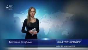 KRÁTKE SPRÁVY (22.11.2019)