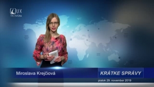 KRÁTKE SPRÁVY (29.11.2019)