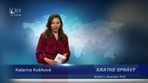 KRÁTKE SPRÁVY (5.12.2019)