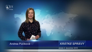 KRÁTKE SPRÁVY (4.12.2019)