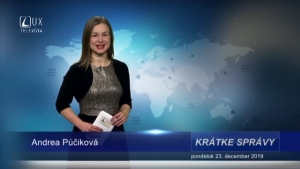 KRÁTKE SPRÁVY (23.12.2019)