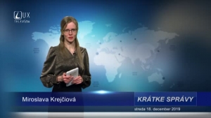 KRÁTKE SPRÁVY (18.12.2019)