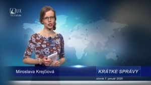 KRÁTKE SPRÁVY (7.1.2020)